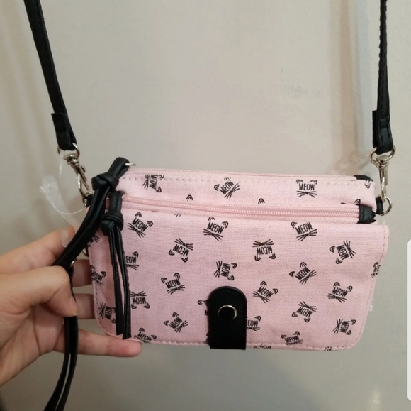 Meow Crossbody Purse - Picture 2 of 5